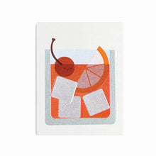 Load image into Gallery viewer, 'Old Fashioned' Cocktail Mini Card
