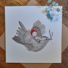 Load image into Gallery viewer, Wren greetings card
