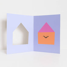 Load image into Gallery viewer, New Home - Die Cut - Cute House - Fun - Home owners - Card
