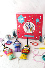 Load image into Gallery viewer, 'Rainbow Nutcrackers' Felt Decoration Kit
