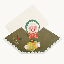 Load image into Gallery viewer, Mrs Claus Stand-Up Card
