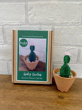 Load image into Gallery viewer, Spiky Cactus Plant Beaded Craft Kit -  A creative gift idea
