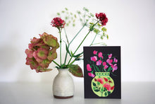 Load image into Gallery viewer, Sweet Peas Greetings Card
