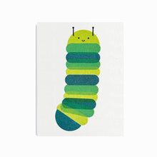Load image into Gallery viewer, Caterpillar Mini Card
