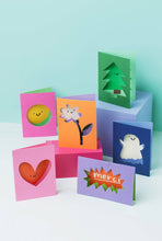 Load image into Gallery viewer, Flower Card - Die Cut Cards - Floral - Just Because - Cute
