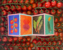 Load image into Gallery viewer, Veg Patch concertina card
