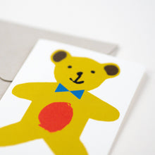 Load image into Gallery viewer, Little Teddy Bear Card
