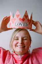Load image into Gallery viewer, Loved Party Hat Card
