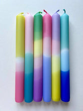 Load image into Gallery viewer, BESTSELLING PASTELS Dip Dye Dinner Candles - Individually sold
