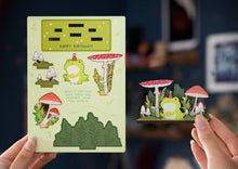 Load image into Gallery viewer, HAPPY BIRTHDAY FROG POP OUT CARD
