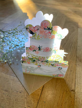 Load image into Gallery viewer, Celebration Cake Mantelpiece Card
