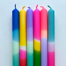 Load image into Gallery viewer, Dip Dye Dinner Candles
