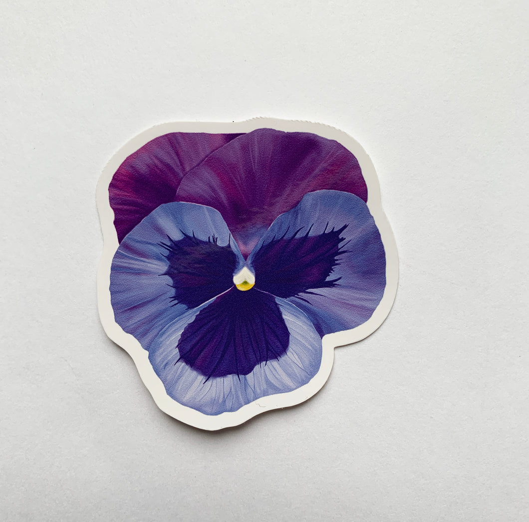 Pansy sticker