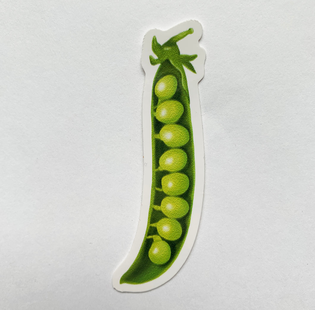 Pea sticker