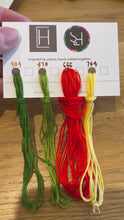 Load and play video in Gallery viewer, Cross stitch bookmark kit
