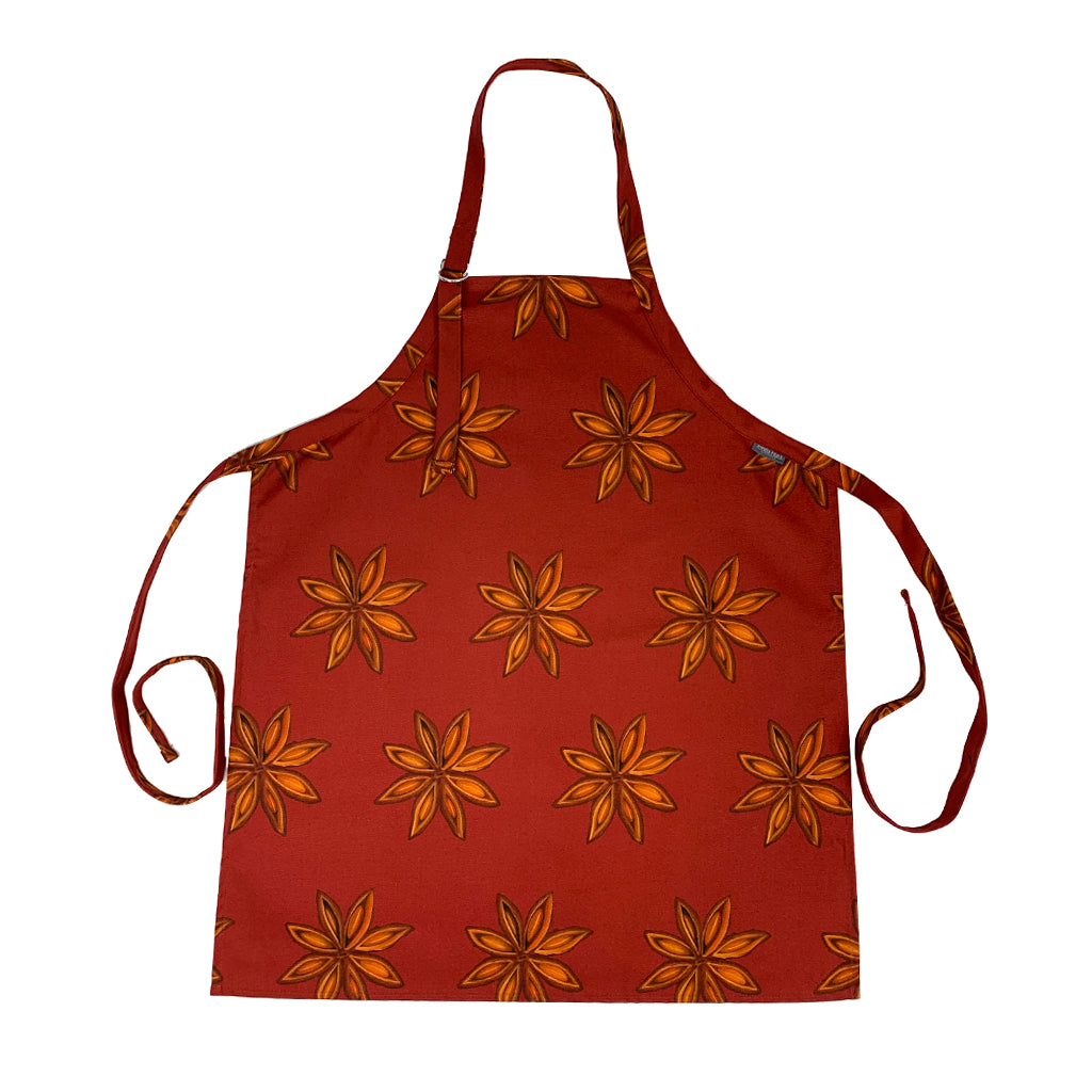 Star anise adult apron