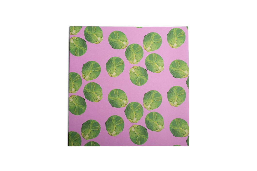 Pink Sprout Greetings Card