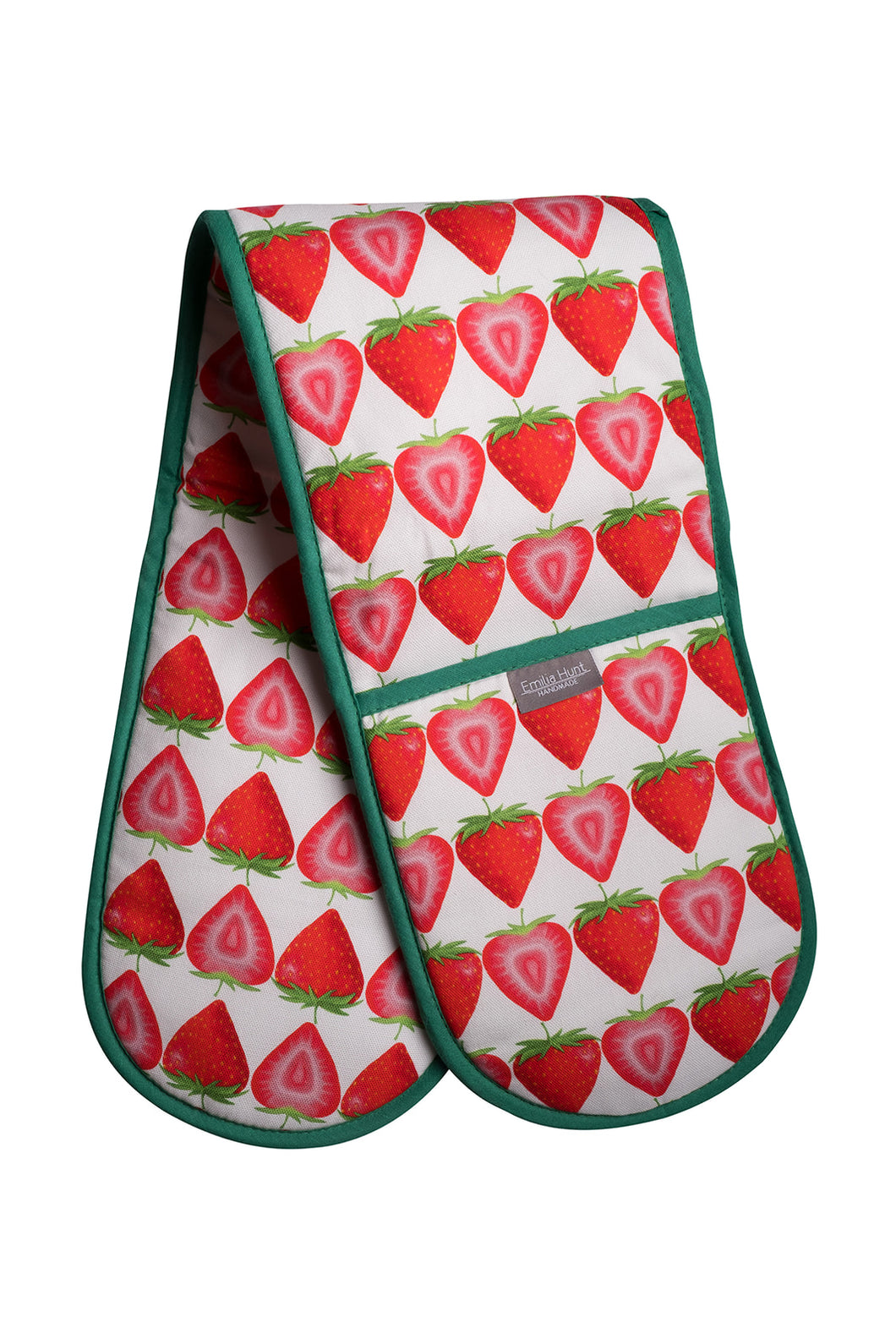 Strawberry Double Oven Gloves