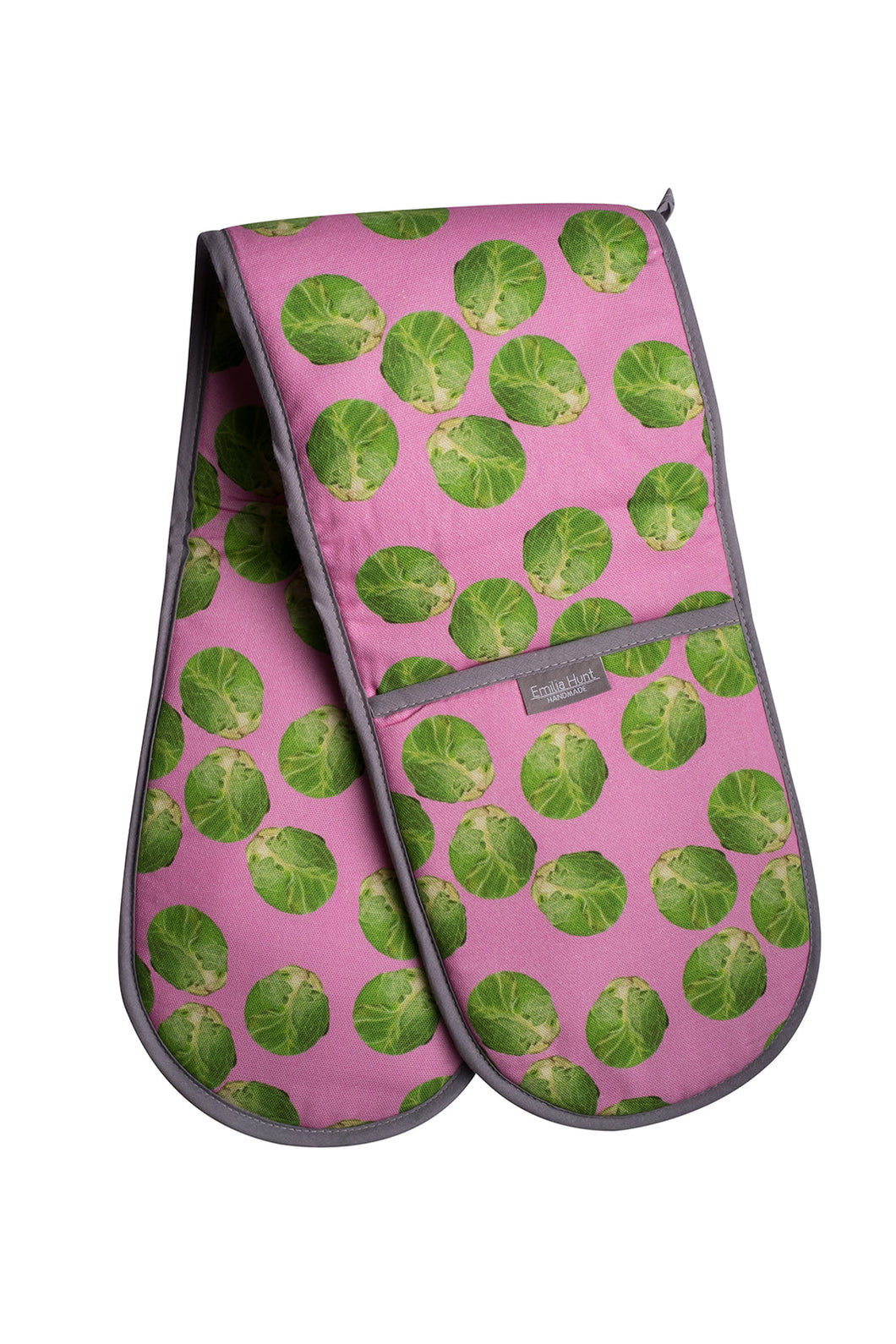 Pink Sprout Double Oven Gloves