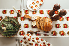 Load image into Gallery viewer, White Conker Table Runner
