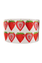 Load image into Gallery viewer, 35cm Strawberry Velvet Lampshade
