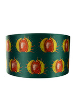 Load image into Gallery viewer, 25cm Green Conker Velvet Lampshade
