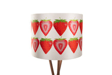 Load image into Gallery viewer, 50cm Strawberry Velvet Lampshade
