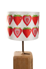 Load image into Gallery viewer, 25cm Strawberry Velvet Lampshade
