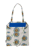 Load image into Gallery viewer, White Passion Flower Tote Bag

