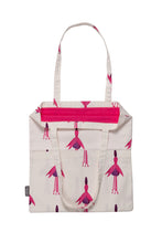 Load image into Gallery viewer, White Fuchsia Tote Bag
