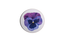 Load image into Gallery viewer, Set of Four Pansy Coasters
