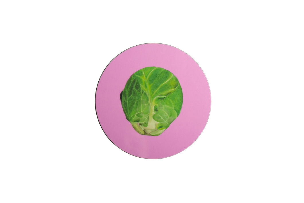 Pink Sprout Coaster