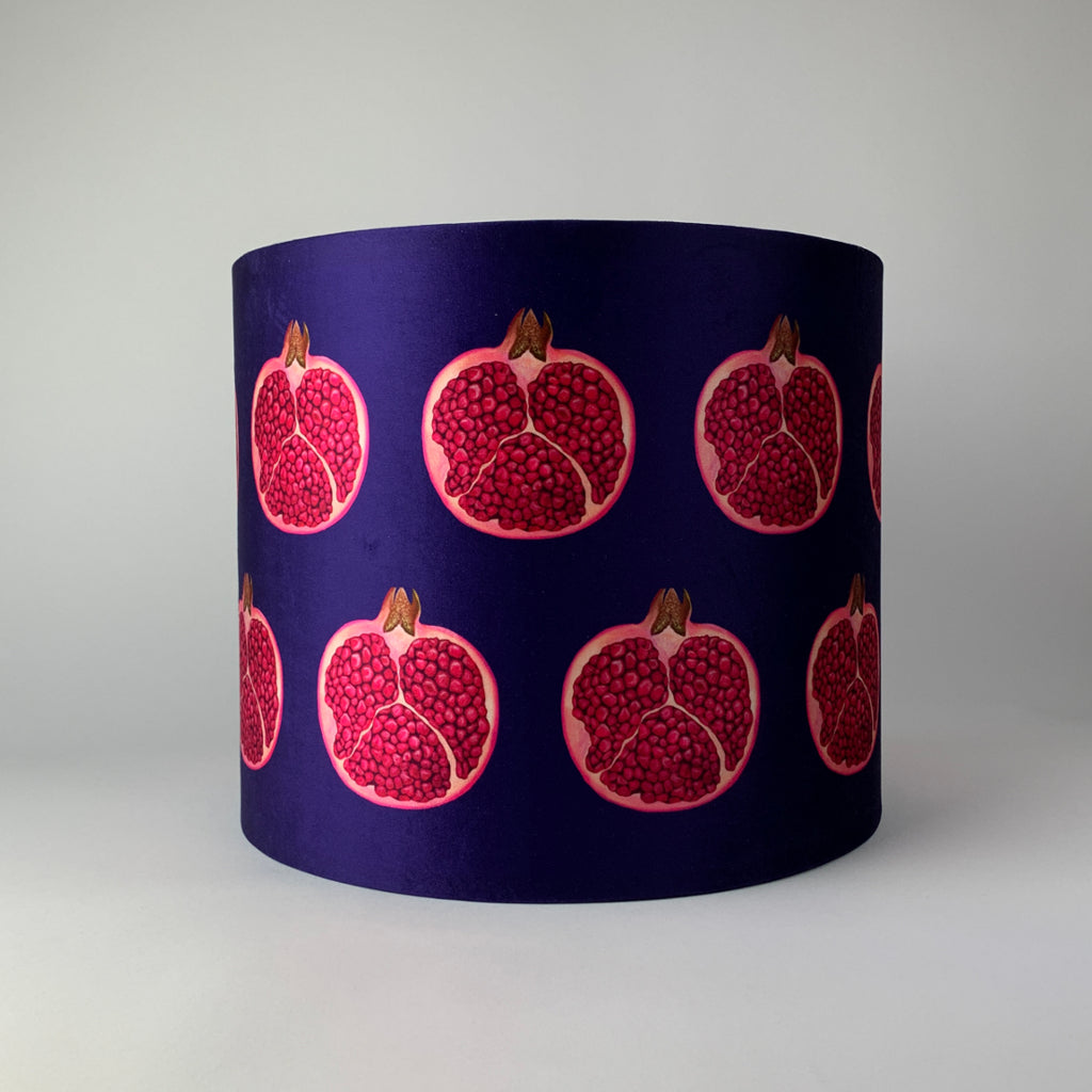 50cm Pomegranate Velvet Lampshade
